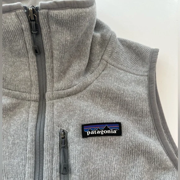 Patagonia Better Sweater Fleece Vest Heather Gray Women’s Size Small - Picture 6 of 11